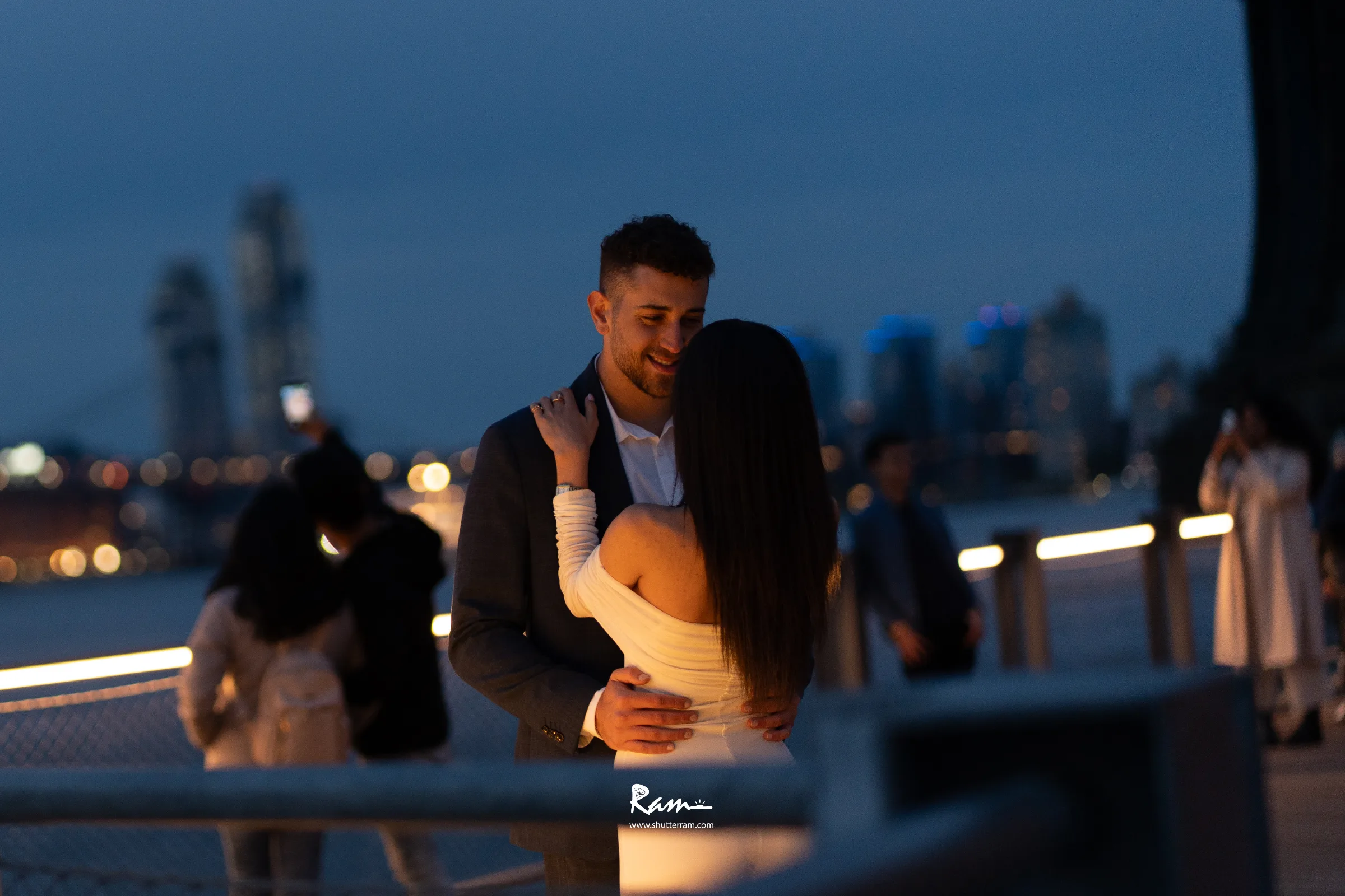 Golden Hour Proposal — before editing